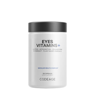 Eyes Daily Vegan Multivitamins + Zinc &amp; Lutein - 120 Capsules &#40;60 Servings&#41;  | GNC